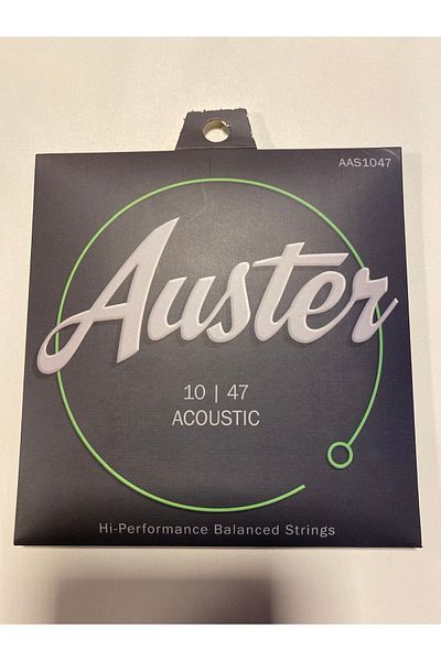 3M Atölye Auster Acoustic Guitar String 10/47 Acoustic Guitar String with Pick and Gift