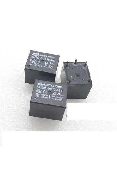 Arduino Hls8l-t73 Dc12v-s-c 10 أمبير مينيونسبوت 5 دبوس