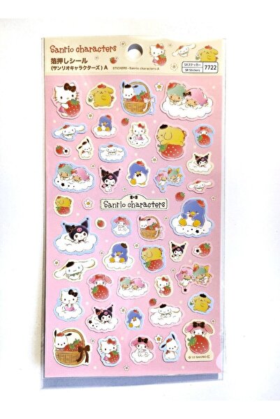 SANRIO Japon Sanrio Little Twin Stars, Hello Kitty, Kuromi, My Melody Sticker...