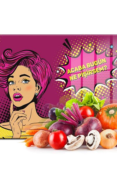 Decovetro Glass Cutting Board That Look Like I Cook Today - Cut Table - 20x30 cm