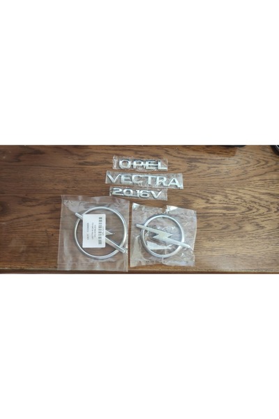 OEM OPEL VECTRA 2.0_16V BAGAJ YAZISI ÖN VE ARKA ARMA LOGO VECTRA B 1995 - 2002