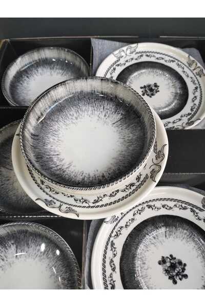 kurt41 12 Piece Luxury Bowl and Plate Snack Bowl Set