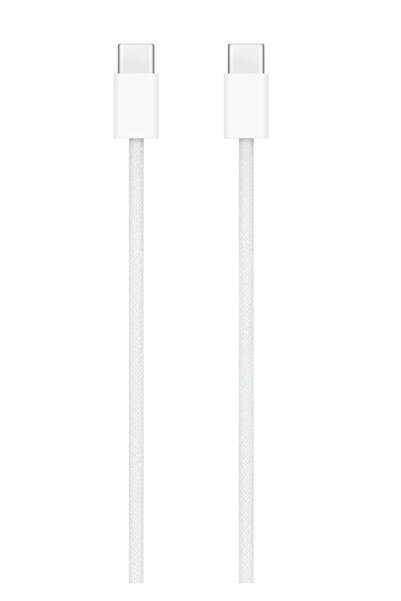 Ebotek Apple Macbook Air / Pro ve İpad 240w Type-c To Type-c Hasır Örgü 2 Metre Macbook Hızlı Şarj Kablosu