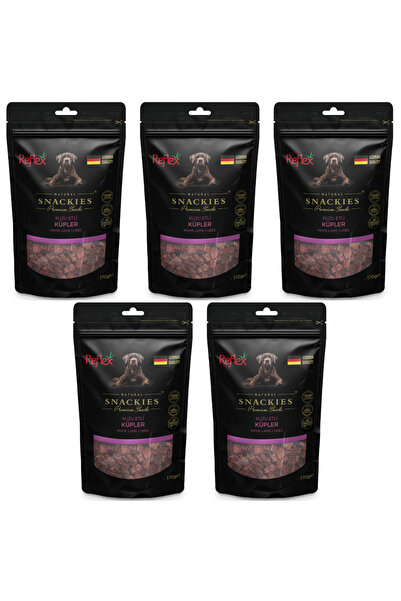 Snackies Doğal Kuzu Etli Küpler 170 Gr - 5 Adet