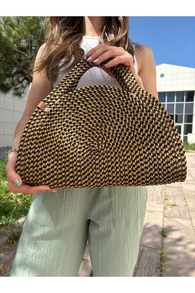 MaVaux Mia Straw Jute Small Bag