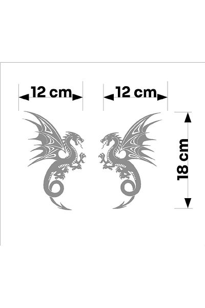 SEÇ Autocolant Dragon