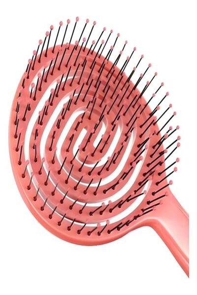 VANCL Professional 3D Oval Hair Brush Orange Essu08 (Gift with Your Product)