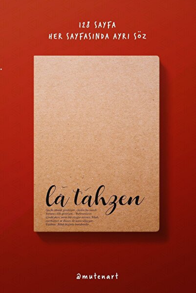 Mutenart La Tahzen Defter
