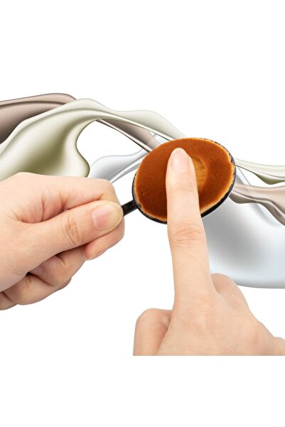 Oval Fondötön Fırçası Yumuşak Profesyonel Yüz Oval Fırça