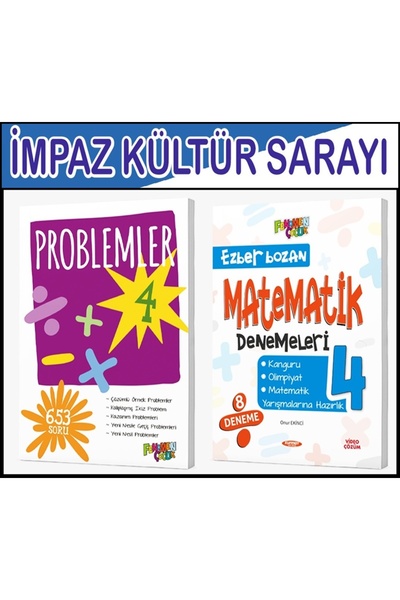 fenomen çocuk 4 .sınıf Problemler Ve Ezberbozan Matematik Denemeler (2024 BAS...