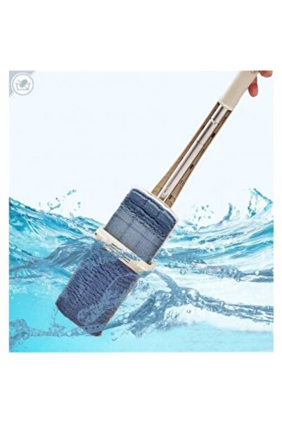 AYLA STAND Kendinden Sıkmalı 360° Mikrofiber Mop Paspas – Kovasız Kolay Temizlik Paspas Mop