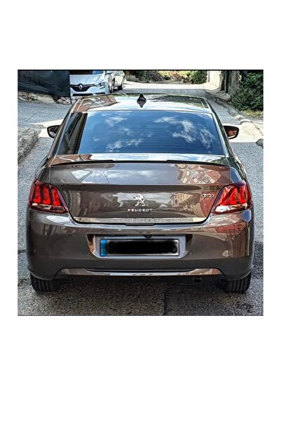 Fvtuningotoaksesuar Peugeot 301 M4 Bagaj Üstü Spoiler Yarasa Model Esnek Plastik