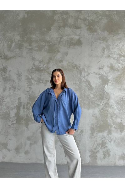 Ekim Store Cămașă oversize modal casual