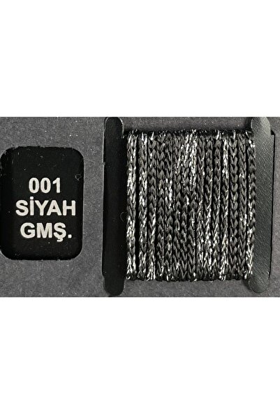 ARIKAN HOME Siyah-gümüş Renk Simli Kalın Ip Serisi Yüksek Kalite Dokuma Özel Ölçü Ip Perde