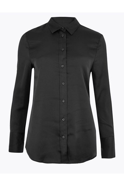 by shirts collection Cămașă neagră Sport Elite pentru femei