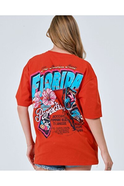 Epique Wear Back Printed Oversize Cotton T-Shirt