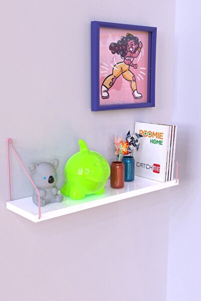 Roomie Home Duvar Rafı Kitaplık Mutfak Banyo Yaşam Alanı 15 X 55 Cm 1 Adet