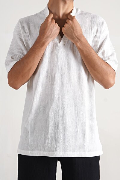 İnsane Minds Μπλουζάκι με μανίκια τριών τετάρτων με γιακά