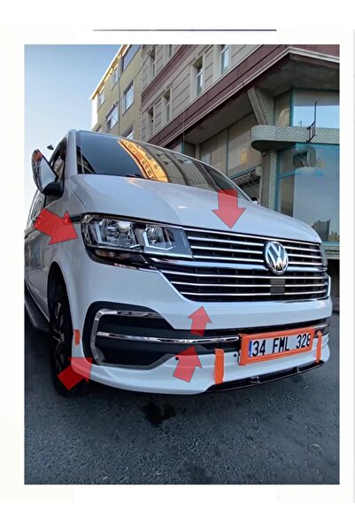 darwish Vw Transporter T6.1 Ön Panjur Çerçevesi Set 24 Parça Paslanmaz ÇelikU...