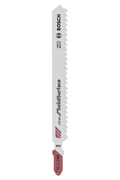 Bosch - T 301 Chm Dekupaj Testeresi Bıçağı - 3'lü Paket Temiz Kesim Serisi Sert Yüzeyler Için