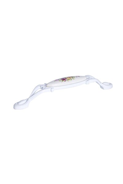 Porcellana Perla Porselen Kulp Dolap Çekmece Mobilya Mutfak Çocuk Kulbu Zümrüt 160mm-beyaz-stk102
