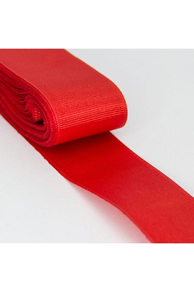 BarokBonbon 4 cm Red Grosgrain Ribbon 10 Meters