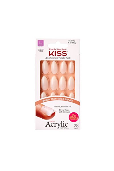 Kiss Ksan03 Takma Tırnak Seti Tırnak Yapıştırıcılı Extra Uzun-ksan03