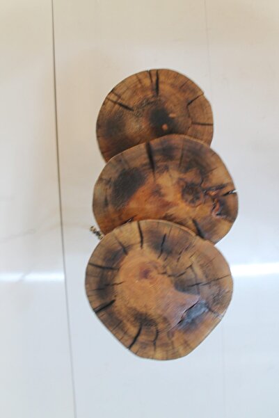 şenermobilya Zincir Ayaklı Ahşap Zigon