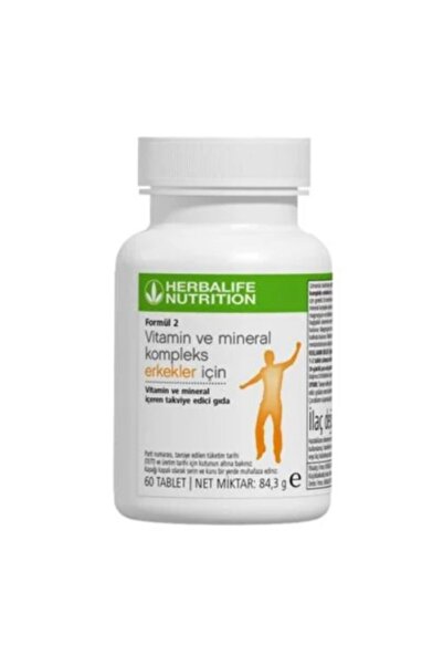 Herbalife Formül 2 Vitamin Ve Mineral Kompleks Erkekler Için 60 Tablet