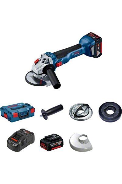 Bosch Gws 18v-10 Taşlama 125mm'lik 18 V 5 Amper 2 Akülü L-boxx Çantalı