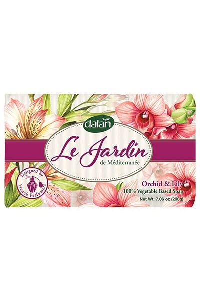 Dalan Le Jardin Orchid & Lily 200 Gr Creamy Soap