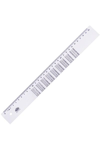 HATAS Rigla cu tabel de înmulțire 30 Cm.