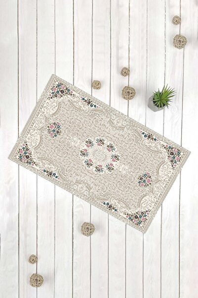 Evsebu Διακοσμητικό χαλάκι πολλαπλών χρήσεων με μοτίβο γαλακτώδους καφέ για την πόρτα