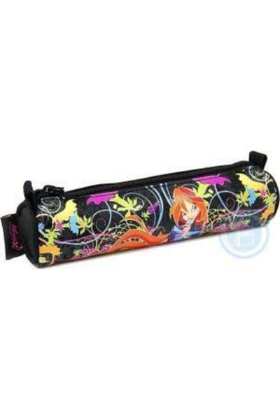 winx club Μαύρη και ροζ τσάντα στυλό - Μοντέλο 62241