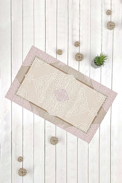 Evsebu Κομψό Κλασικό Μοντέλο Κρεμ Διακοσμητικό Πατάκι Πόρτας Πολλαπλών Χρήσεων