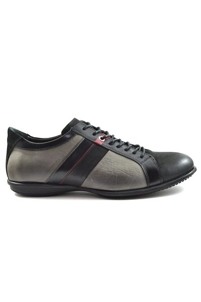 KOMCERO Dante 1364 Pantofi pentru bărbați, negru, din piele naturală