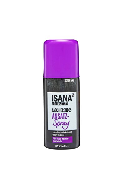 Isana Professional Professional Saç Kapatıcı Sprey Siyah 75 Ml