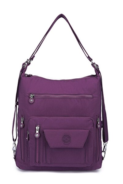 SMART BAGS Smbyb1205-0027 Mor Kadın Omuz Ve Sırt Çantası