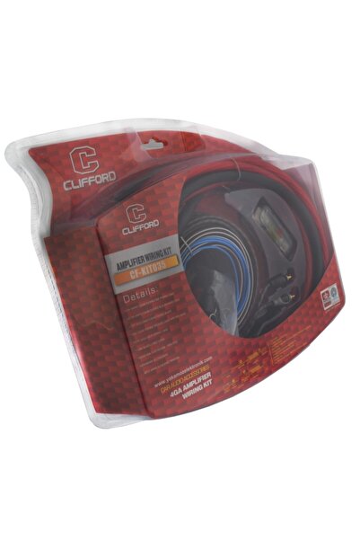 Clifford Kıt 035 4 Ga Oto Ses Sistemi Için Kablo Seti