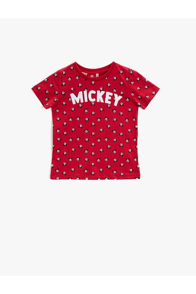 Koton Mickey Mouse T-Shirt Licensed Cotton