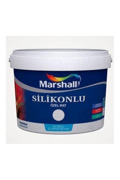 Marshall 0,75 Lt. (1 Kg.) Silikonlu Özel Mat Tam Silinebilir Iç Cephe Boyası ...