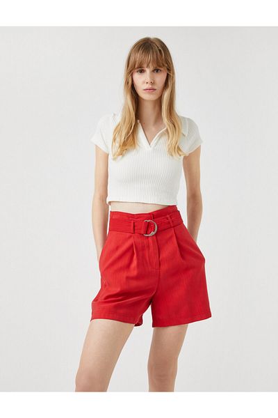 Koton Belted Shorts