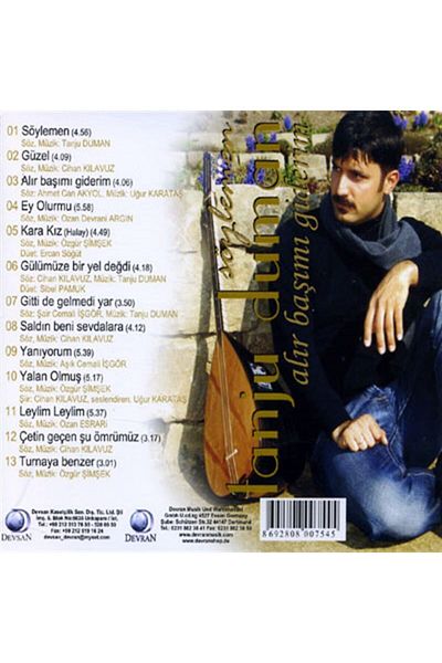 DEVSAN Tanju Duman (Saying - I'Ll Get My Head) Cd