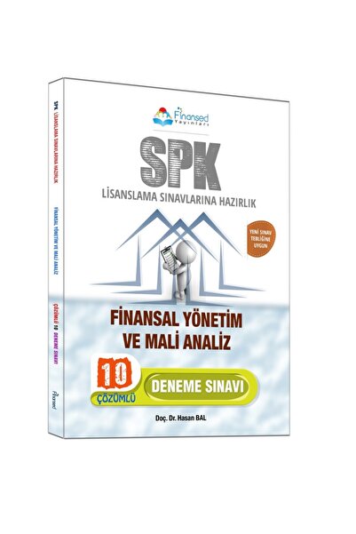 Finansed Yayınları Finansed SPK Finansal Yönetim ve Mali Analiz 10 Deneme Çöz...