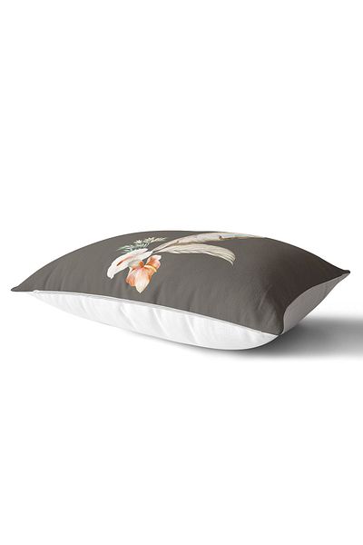 Realhomes Husă de pernă dreptunghiulară modernă, cu design special, cu pene
