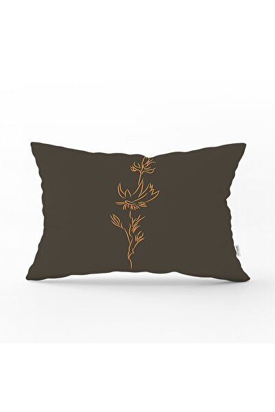 Realhomes Husă de pernă decorativă dreptunghiulară, cu design special, cu imp...