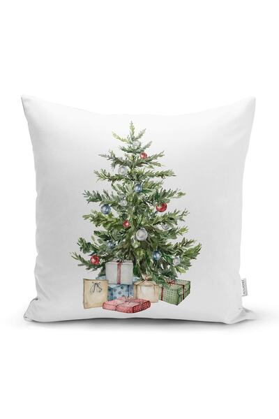 Realhomes Pachete cadou Under Pine Tree Design personalizat Husă de pernă decorativă imprimată digitală