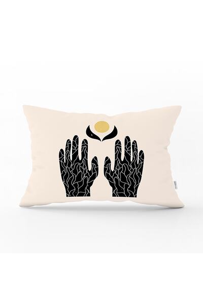 Realhomes Modern Digital Printed Special Design - Rectangular Silhouette Thro...