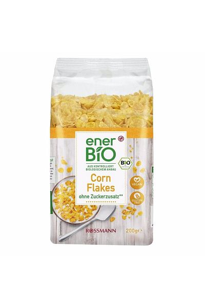 enerBio Organic Corn Flakes 200 Gr