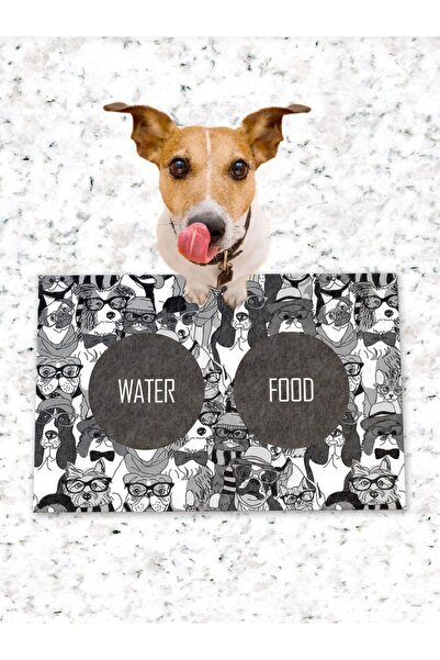 Patipeti طعام للكلاب والقطط وقاعدة تدريب مع قاعدة مضادة للانزلاق